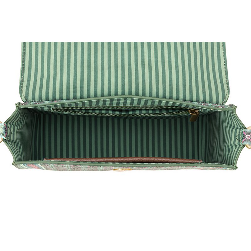 Cross Body Tas Groen Smal Pip Studio