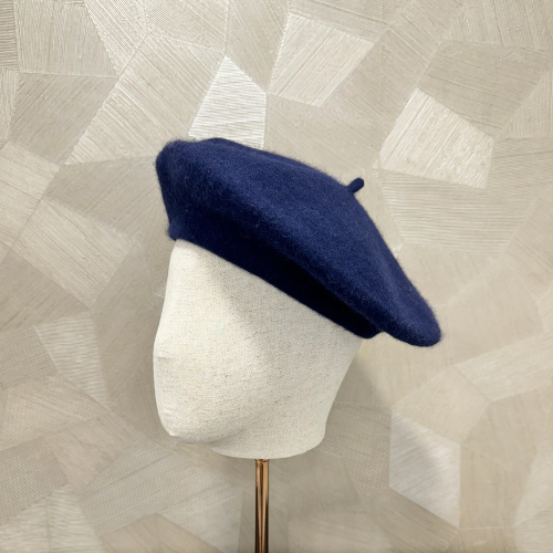 Donkerblauwe Alpino Baret Merino wolvilt