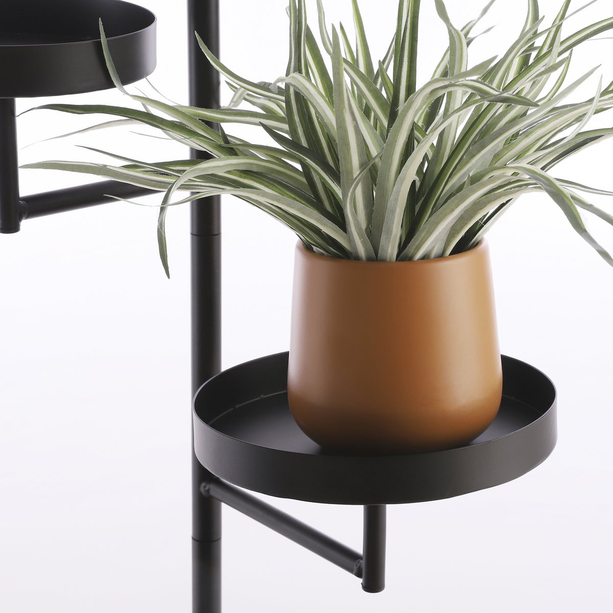 Wandrek Metaal Zwart Perry - L30 x B23 x H80 cm