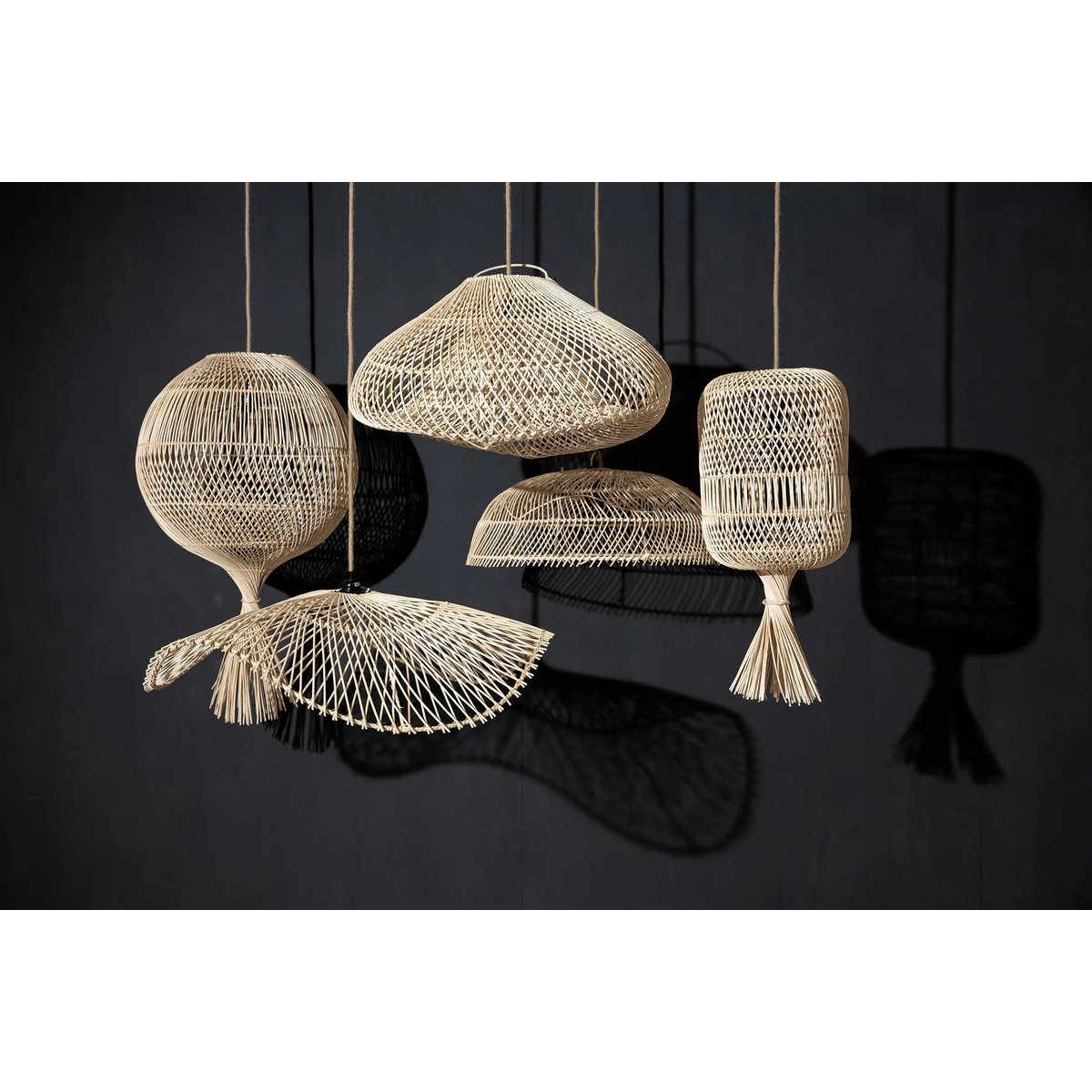 Hanglamp Chapeu - Naturel - L