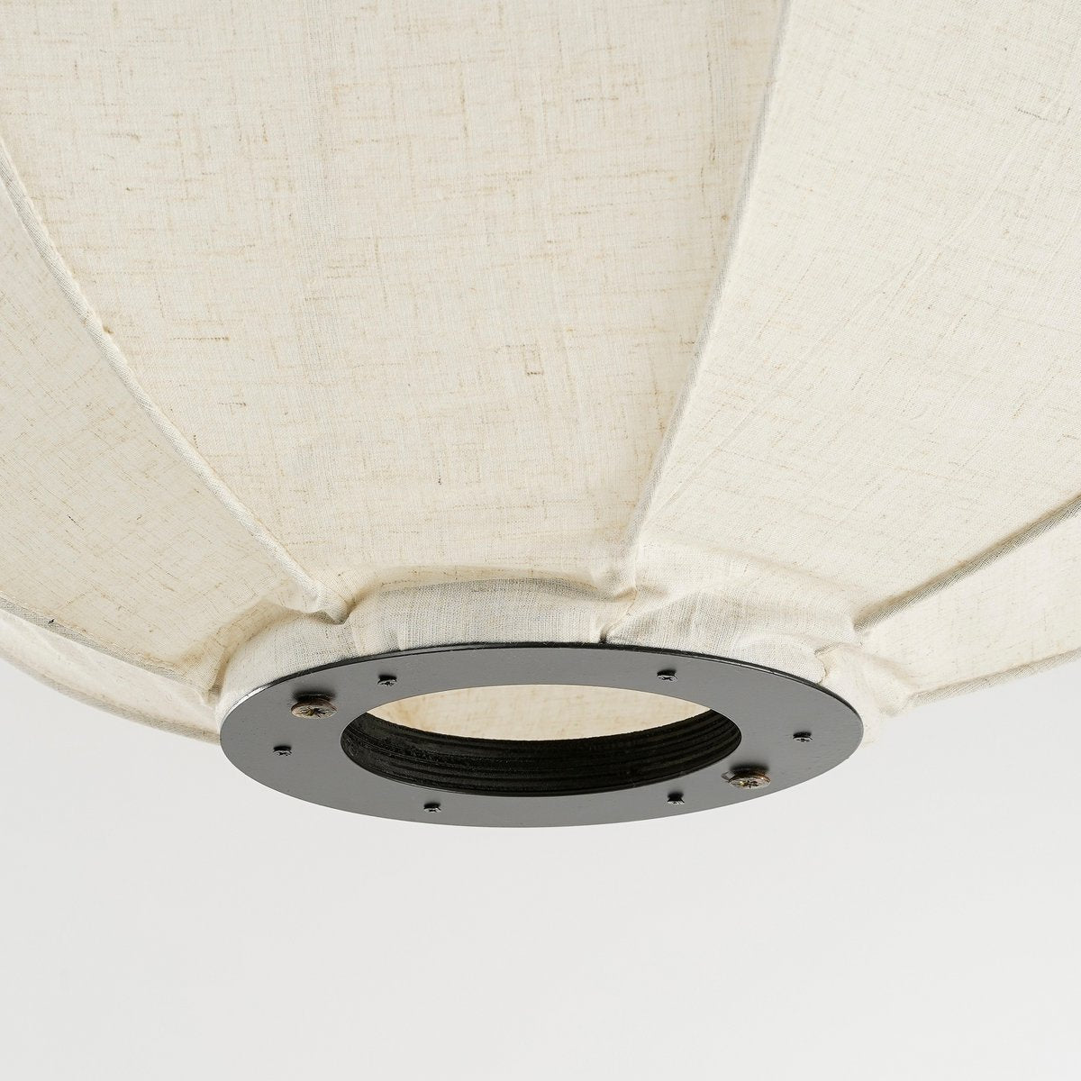 Hanglamp Linnen Pego- H55 x Ø50 cm- Off White