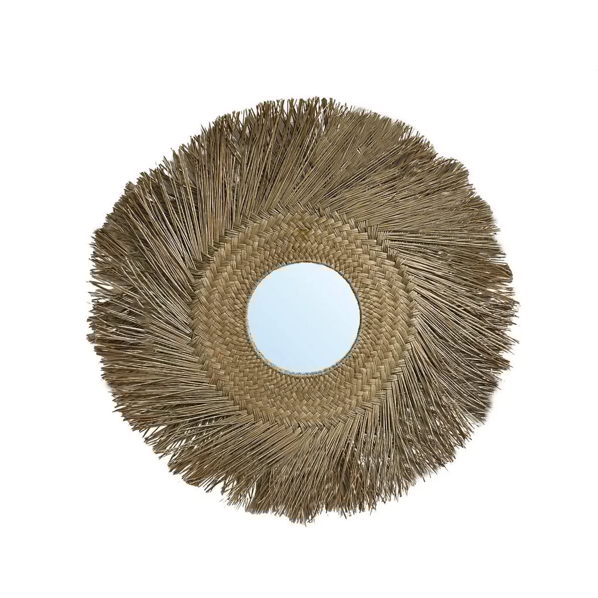 Rotan Spiegel - Naturel - M