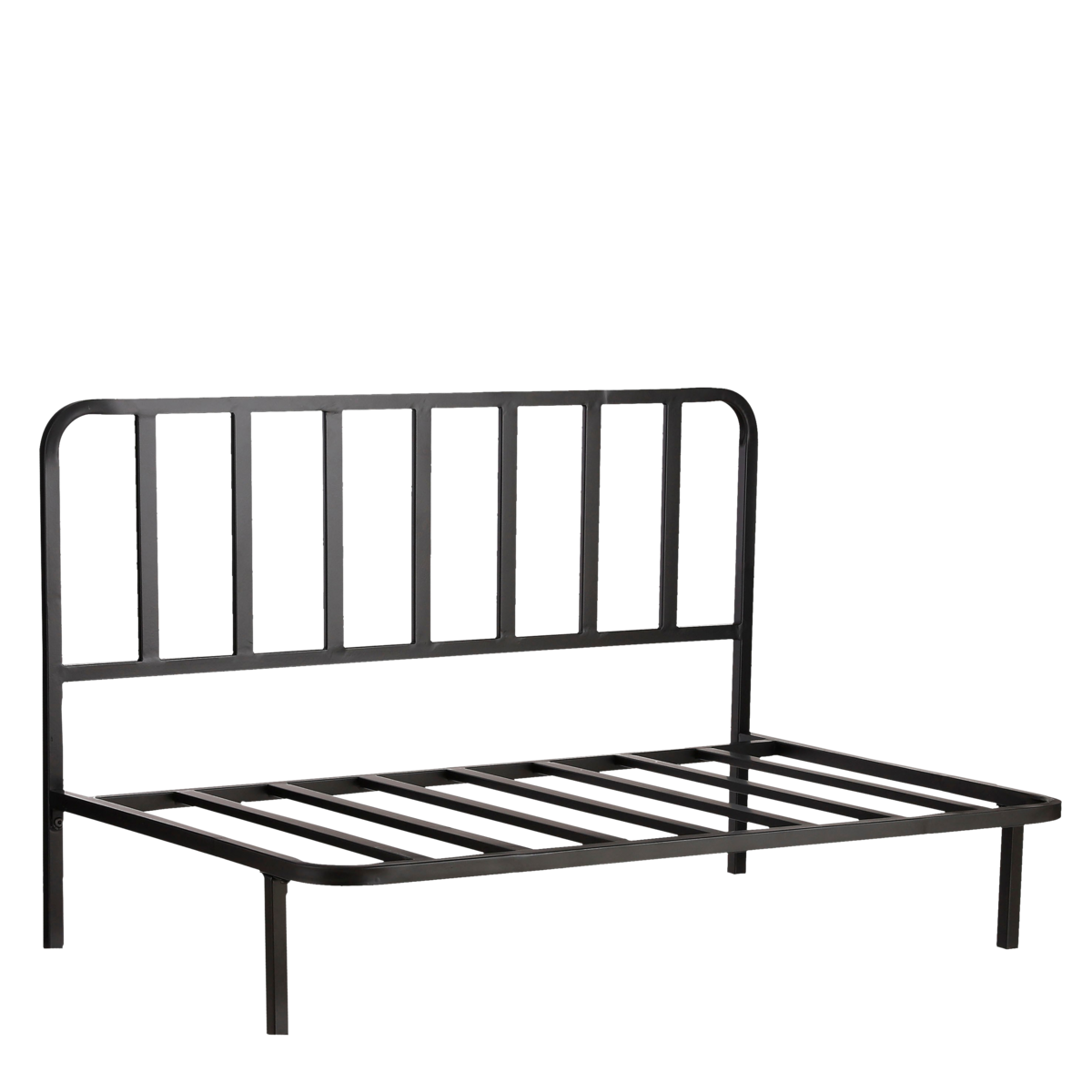 Loungebank Zwart Celo - L122 x B83 x H78 cm - Metaal - Zwart