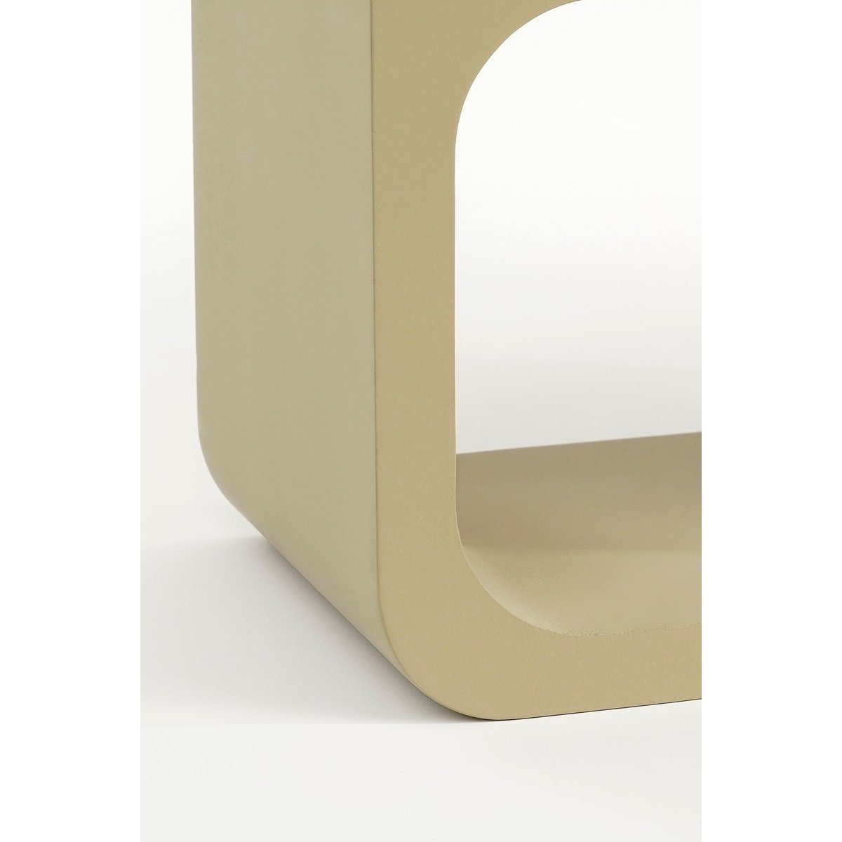 Wandkast Taupe Frati - L40 x B15 x H40 cm - MDF - FSC 100% - Taupe