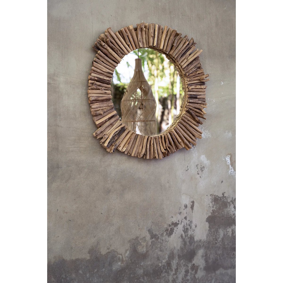 Spiegel Driftwood Halo - Naturel - M