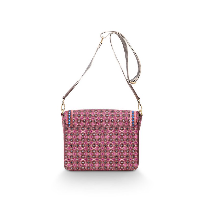 Cross Body Tas Small Clover roze