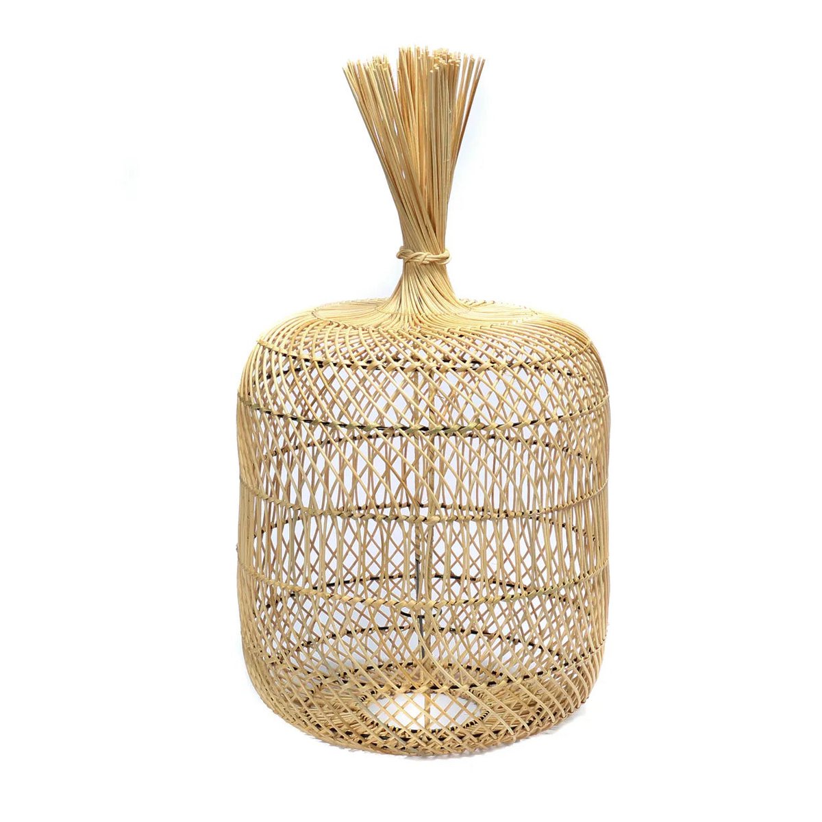 Vloerlamp/Hanglamp The Dumpling - Naturel - L