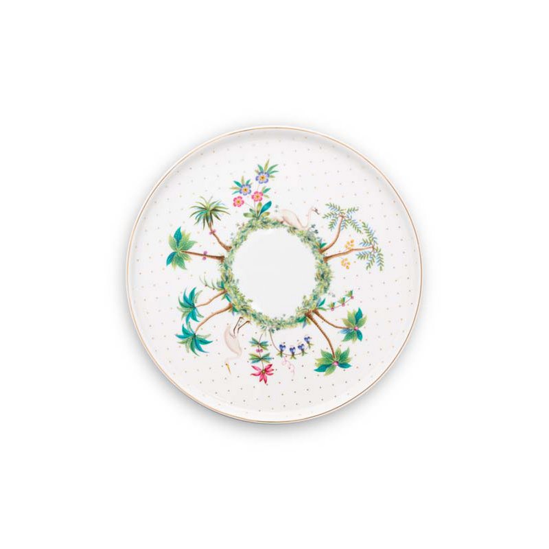 Taartplateau Jolie Dots Goud 21cm