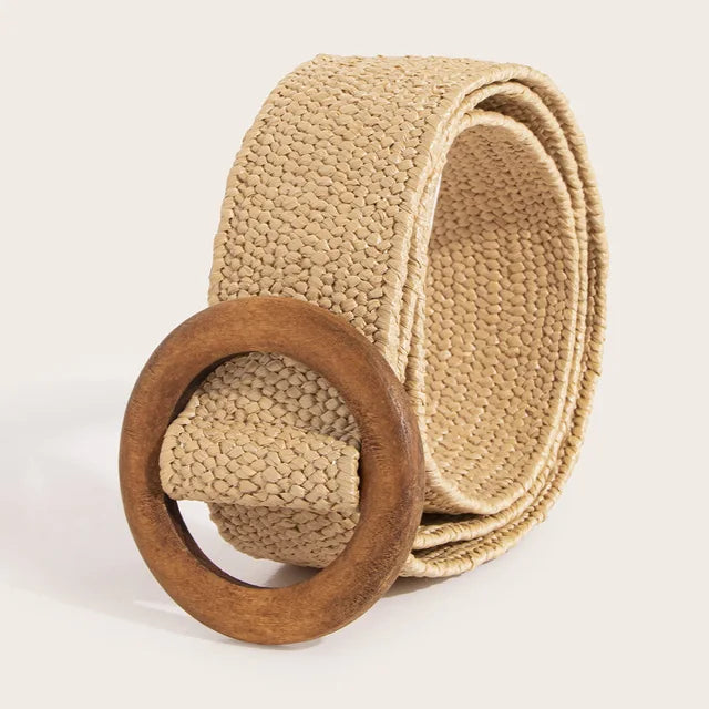 Riem Bohemian houten gesp