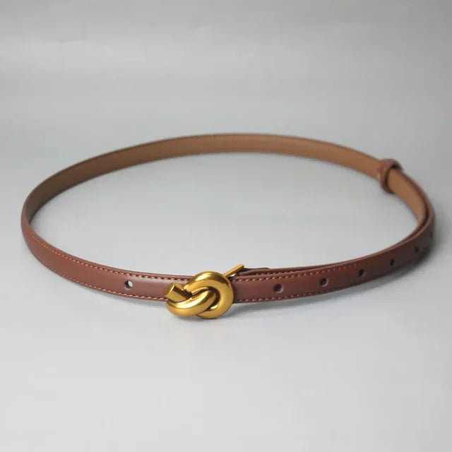 Tailleriem gouden knoop detail