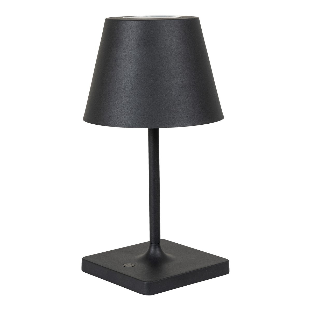 LED Tafellamp Oplaadbaar zwart staal