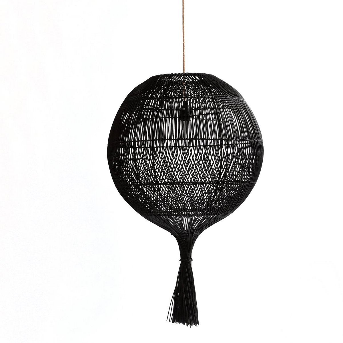 Vloerlamp - Hanglamp - Zwart De Wonton