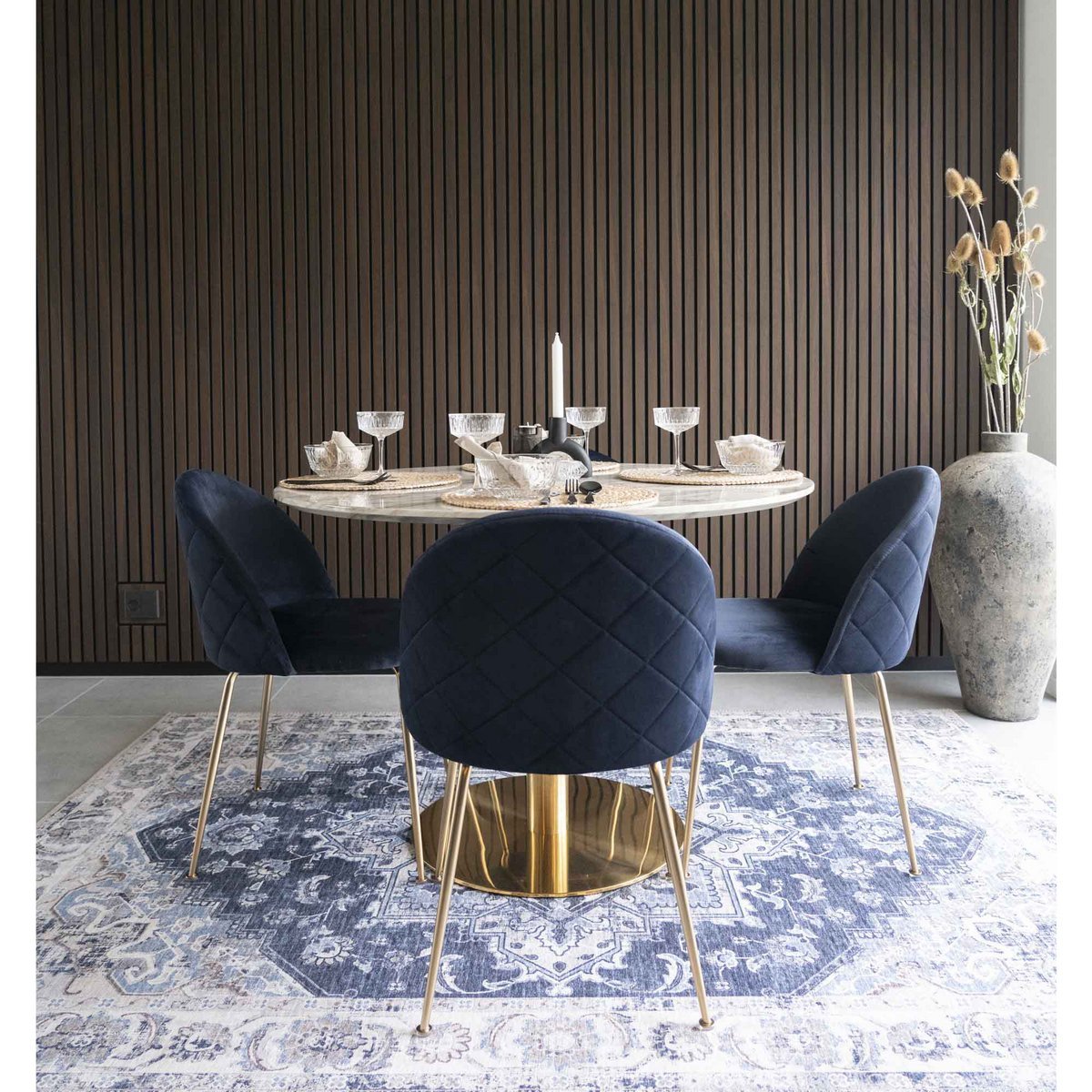 Vloerkleed Havana - Blauw 160x230 cm