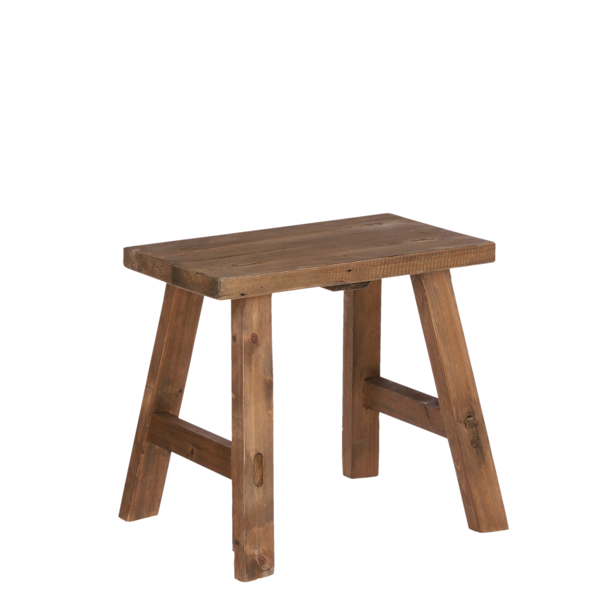 Krukje van gerecycled Hout - Bruin
