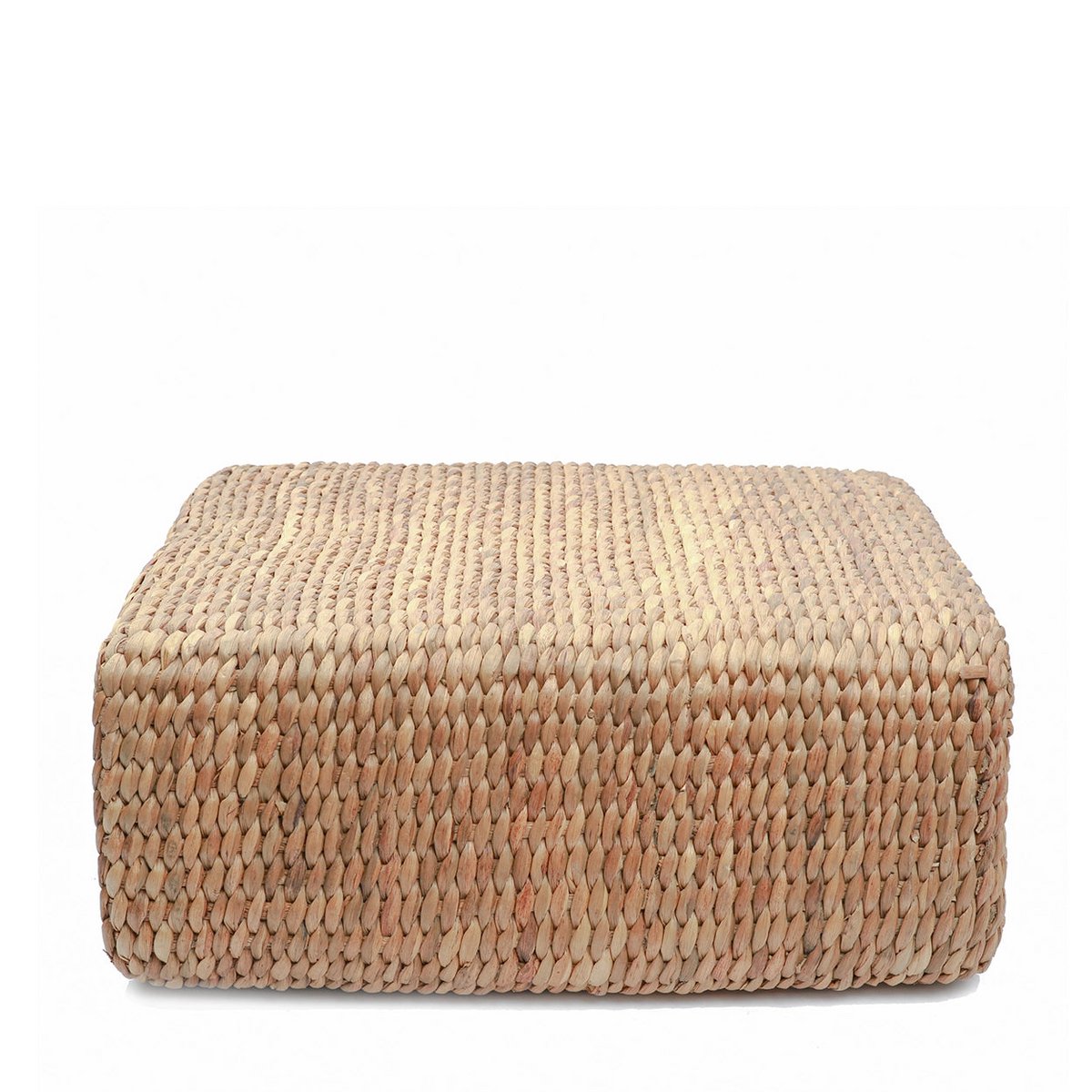 Poef Hyacint Vierkant - Naturel - M