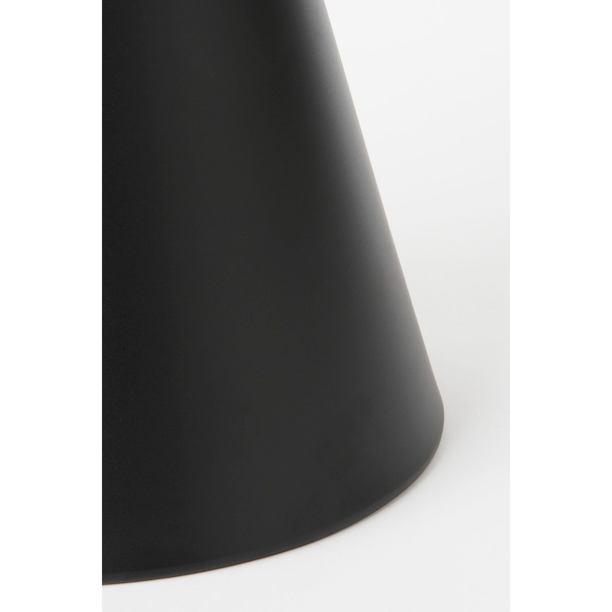 Bijzettafel - Metaal - Zwart H55 x Ø40 cm