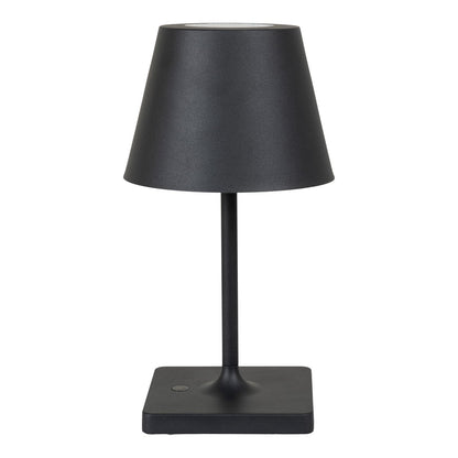 LED Tafellamp Oplaadbaar zwart staal