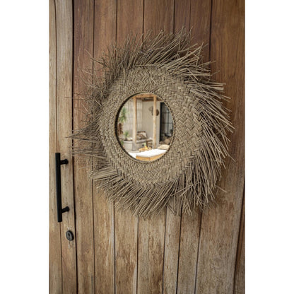 Rotan Spiegel - Naturel - M