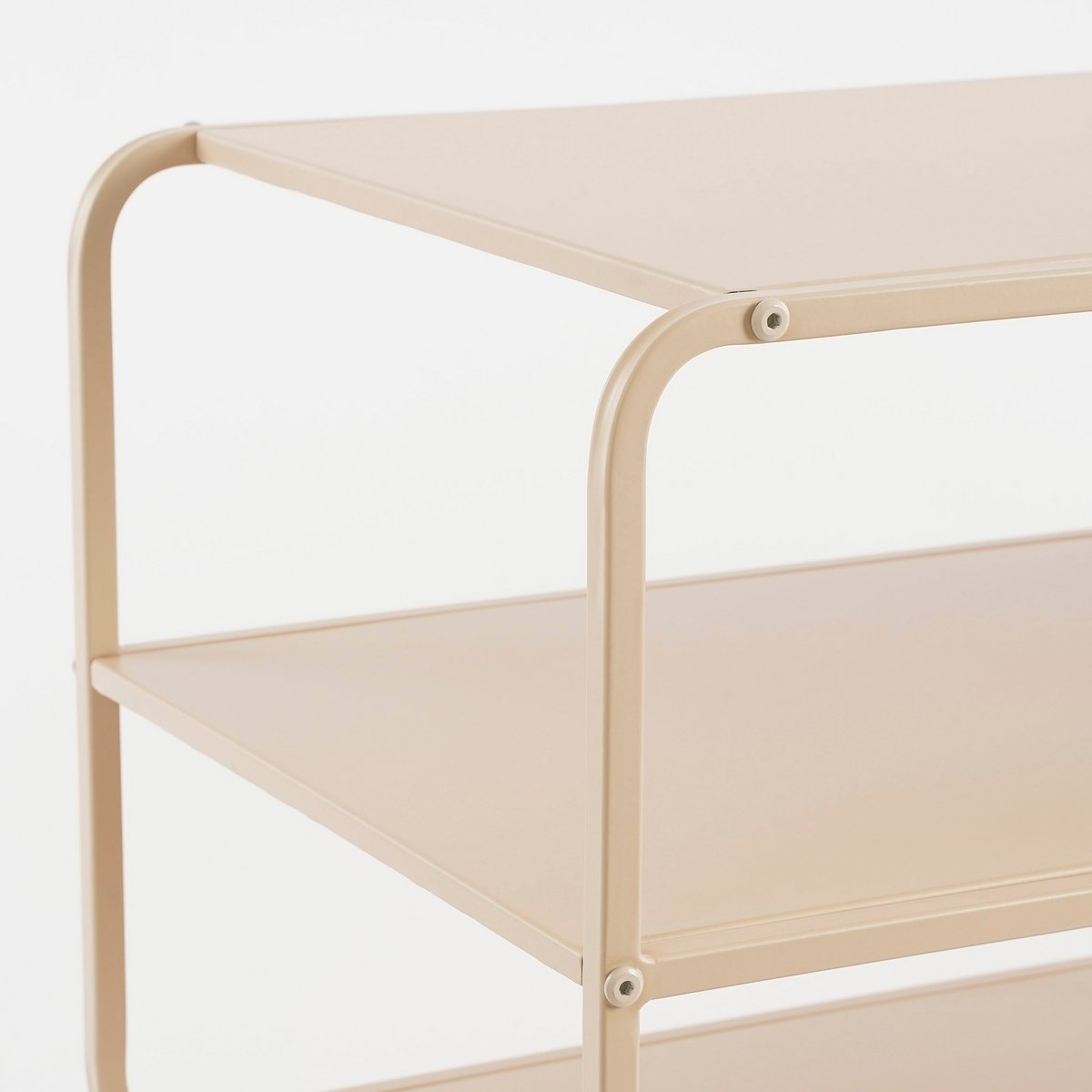 Salontafel Metaal lichtbruin - L110 x B38 x H50 cm - Jules