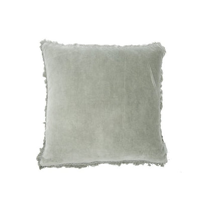 Fluweel/linnen Kussen Rosie oud blauw 45x45