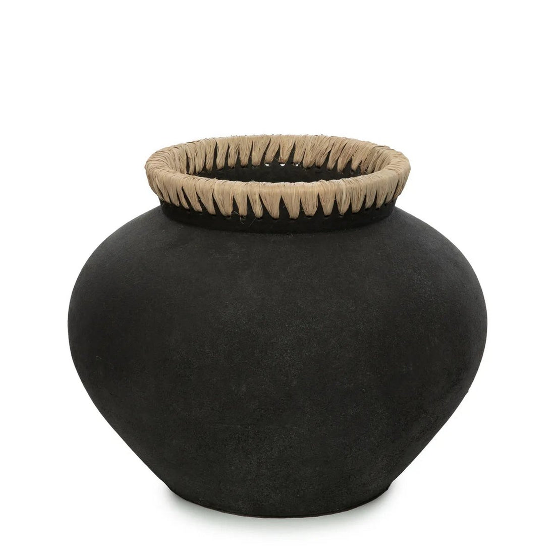 Vaas - Zwart Naturel - L De Styly