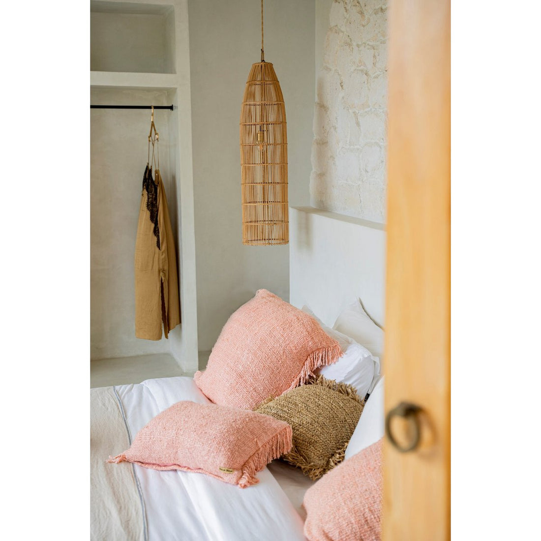 Hanglamp Fish Trap-hanger - Naturel - L