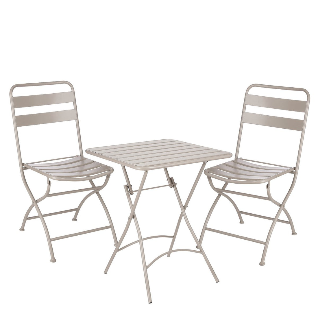Bistroset Evita - Set van 3 - Metaal - Bruin