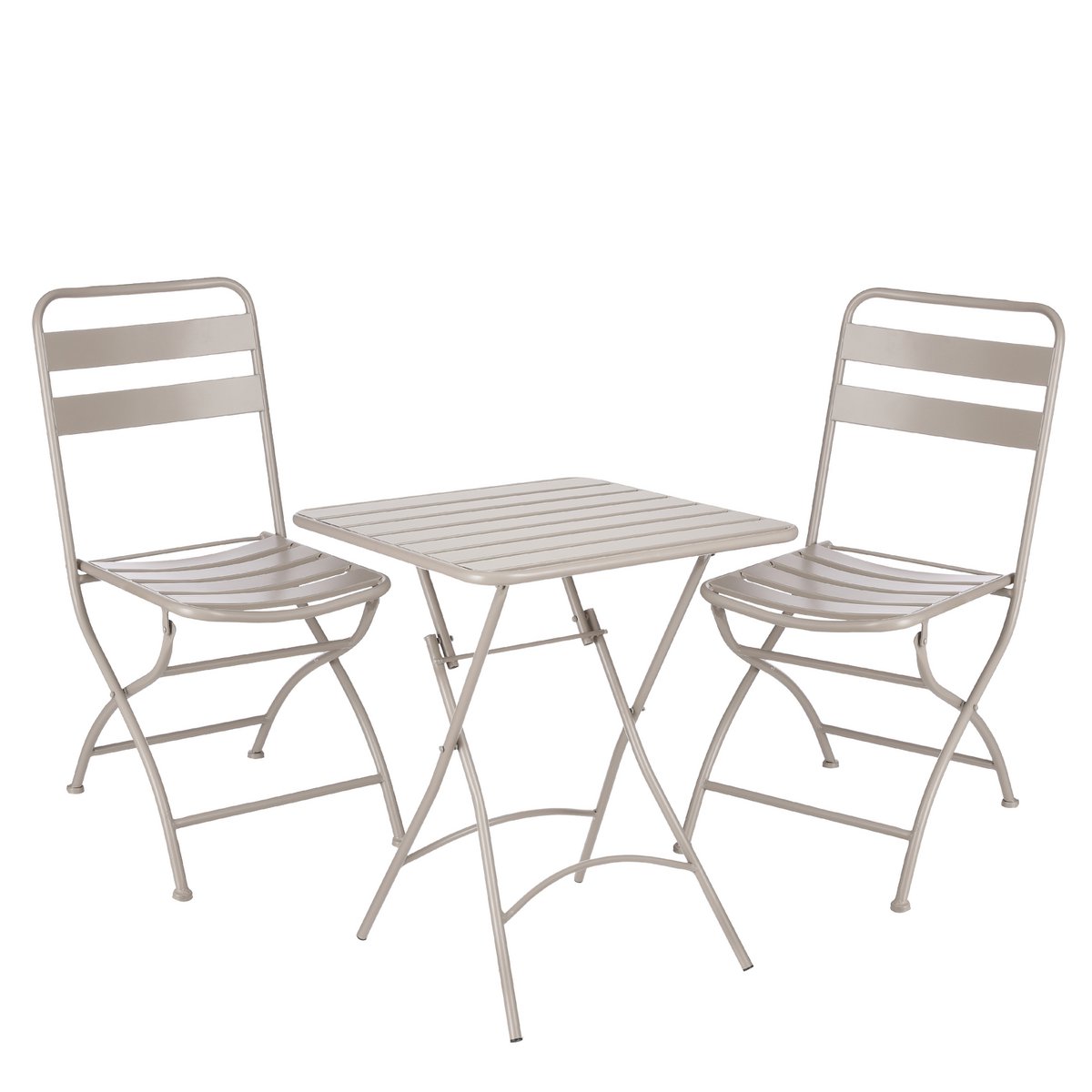 Bistroset Evita - Set van 3 - Metaal - Bruin