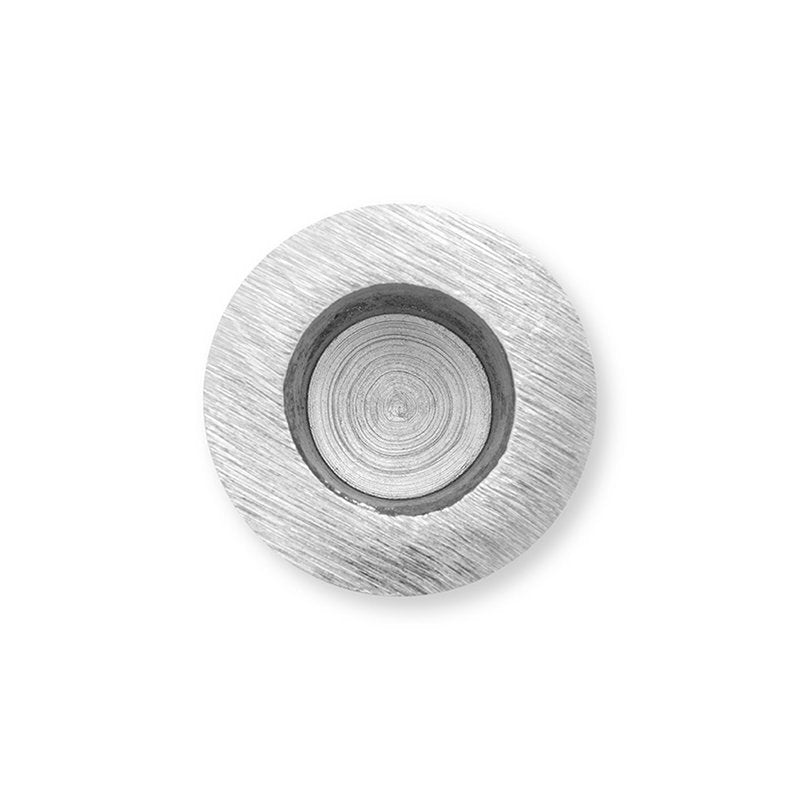 Kaarsenhouder Zilver  30cm