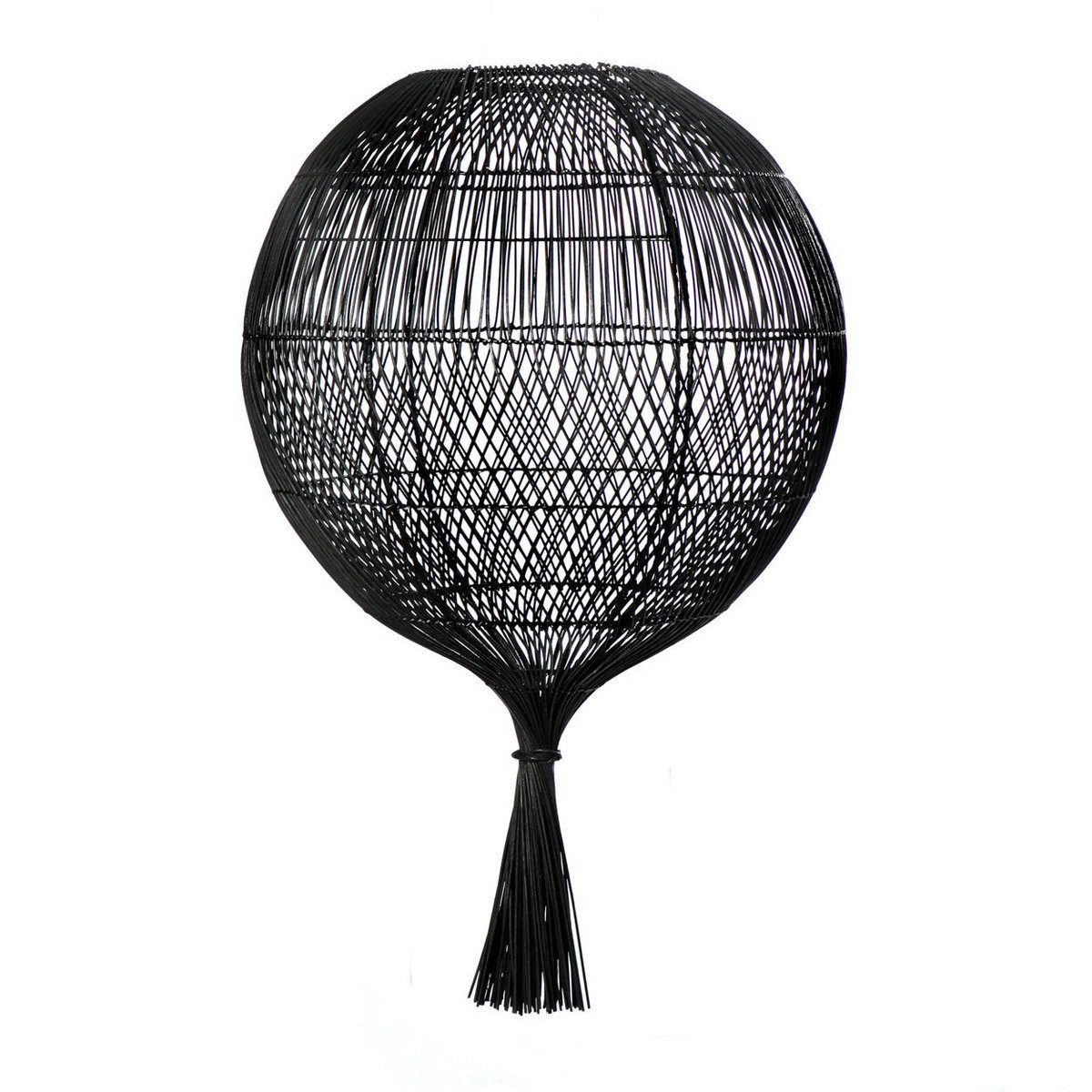 Vloerlamp - Hanglamp - Zwart De Wonton