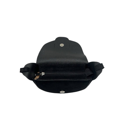Suede schoudertas Margot