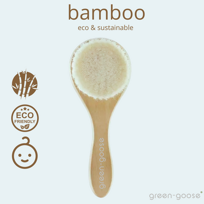 Baby natuurlijk Bamboe Haarverzorgingspakket in Toilettas