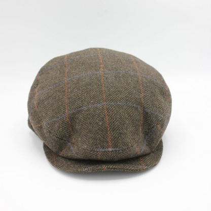 Wolmix Ivy Pet donkergroen/bruin geruit