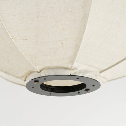 Hanglamp Linnen Pego- H55 x Ø50 cm- Off White