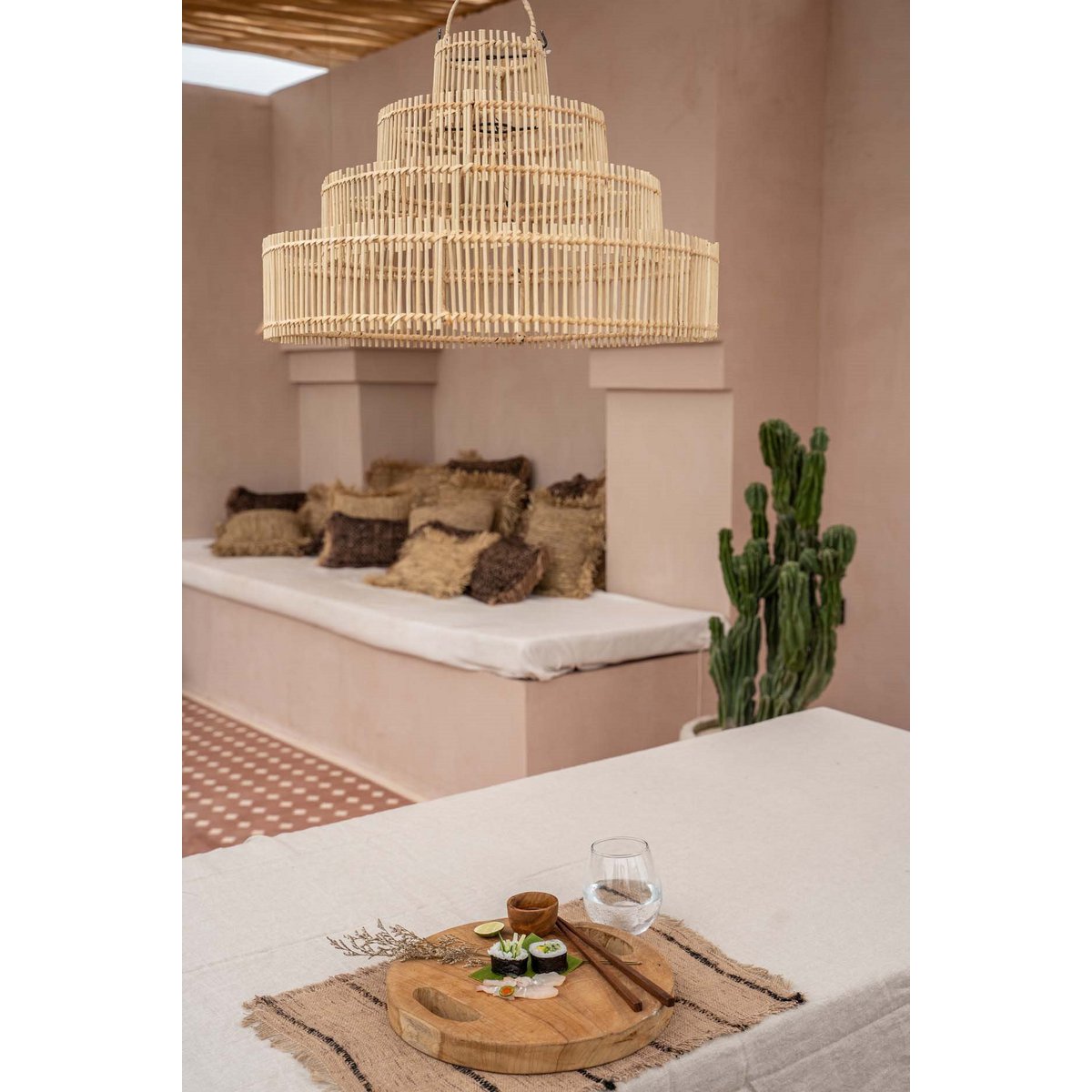 Hanglamp De Bruidstaart - Naturel - M