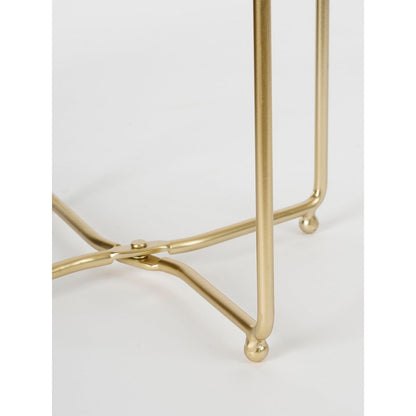 Bloempot op Standaard Aries  - Set van 3 - H58 x Ø24 cm - Wit