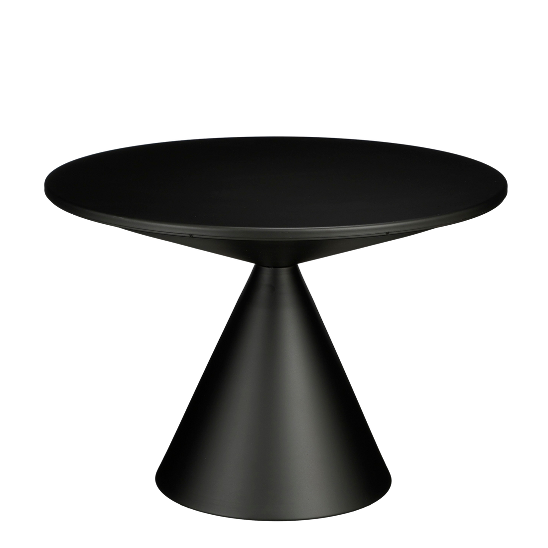 Bijzettafel - Metaal - Zwart H42 x Ø60 cm