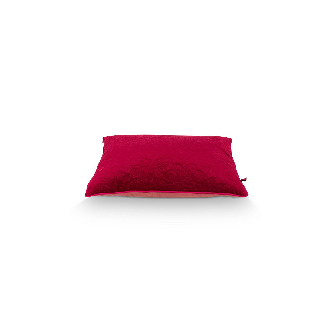 Kussen donker roze rood