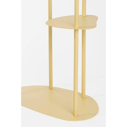 Plantentafel - Metaal - Lichtgeel