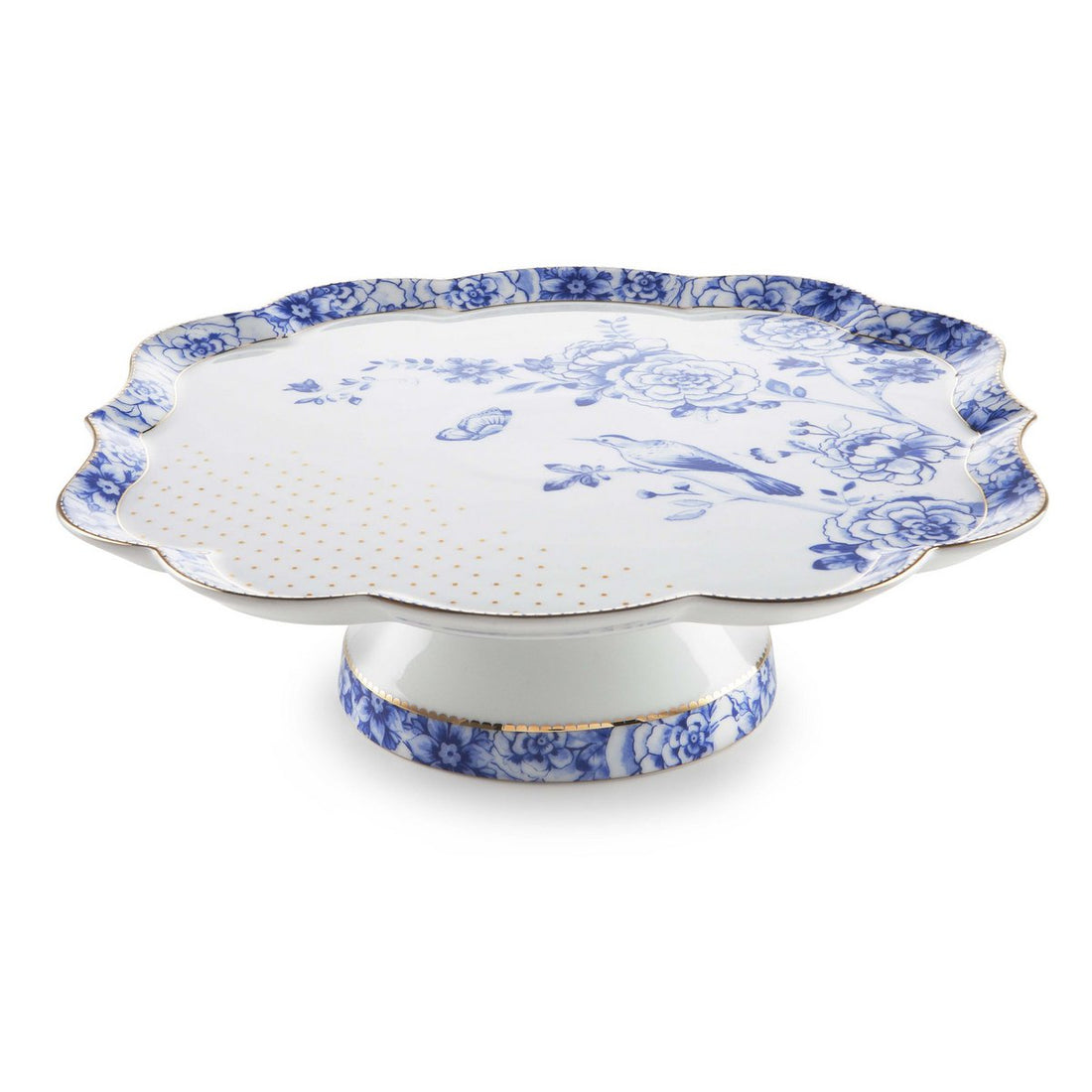 Taartplateau Royal Wit 24x24cm