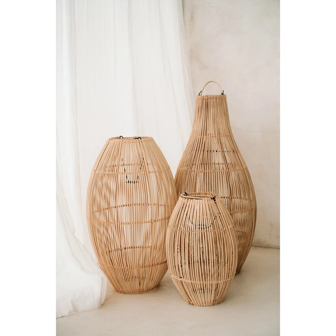 Hanglamp Zuri  - Naturel - S