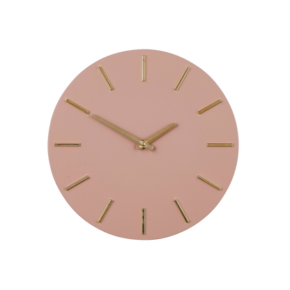 Wandklok - Brixen Ø36 cm - Roze