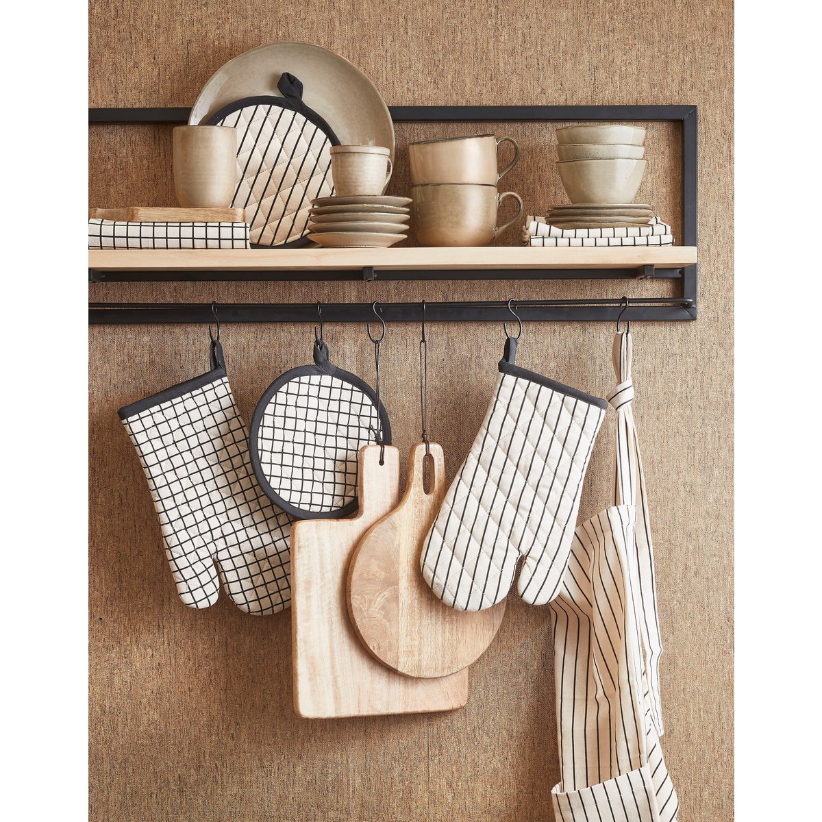 Serveerplank - L35 x B25 cm - 100% FSC Mangohout - Bruin Duko