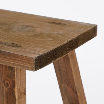Krukje van gerecycled Hout - Bruin