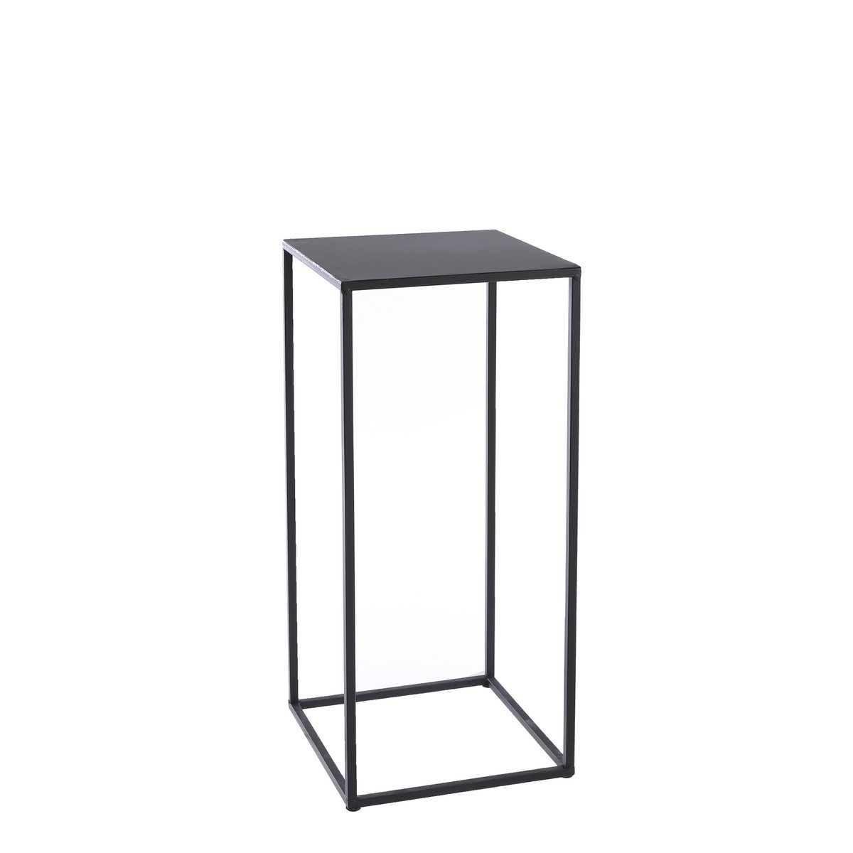 Bijzettafel - Set van 3 - Metaal - Zwart