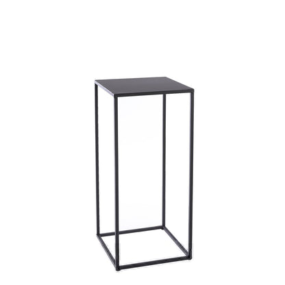 Bijzettafel - Set van 3 - Metaal - Zwart