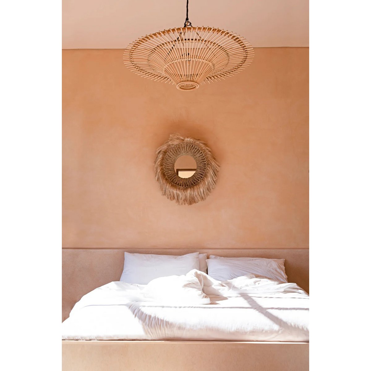 Spiegel Abaca Solomon - Naturel