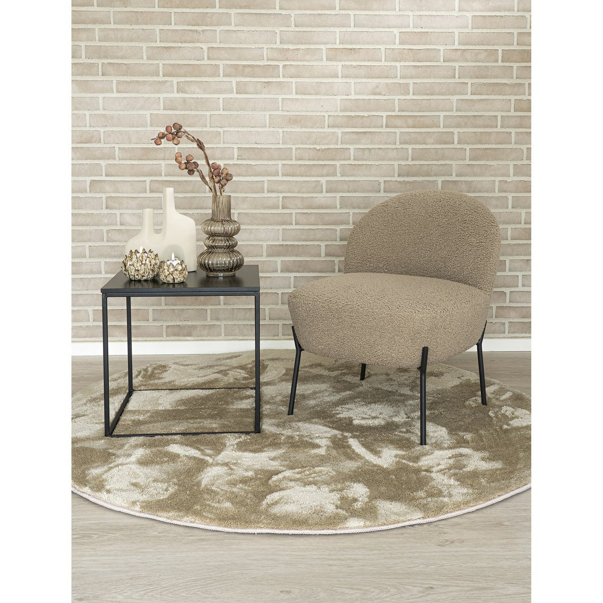 Vloerkleed Zand Miami 160cm