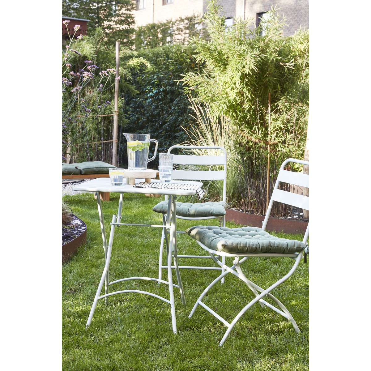 Bistroset Evita - Set van 3 - Metaal - Bruin