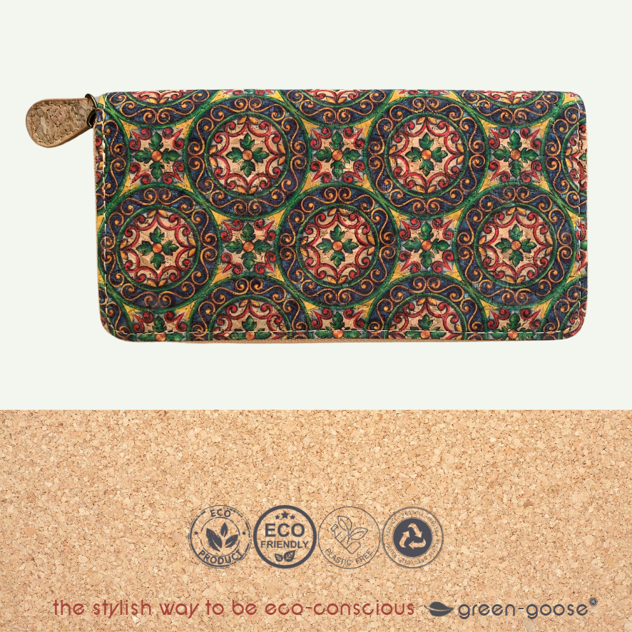 Kurk Dames Portemonnee | Circles